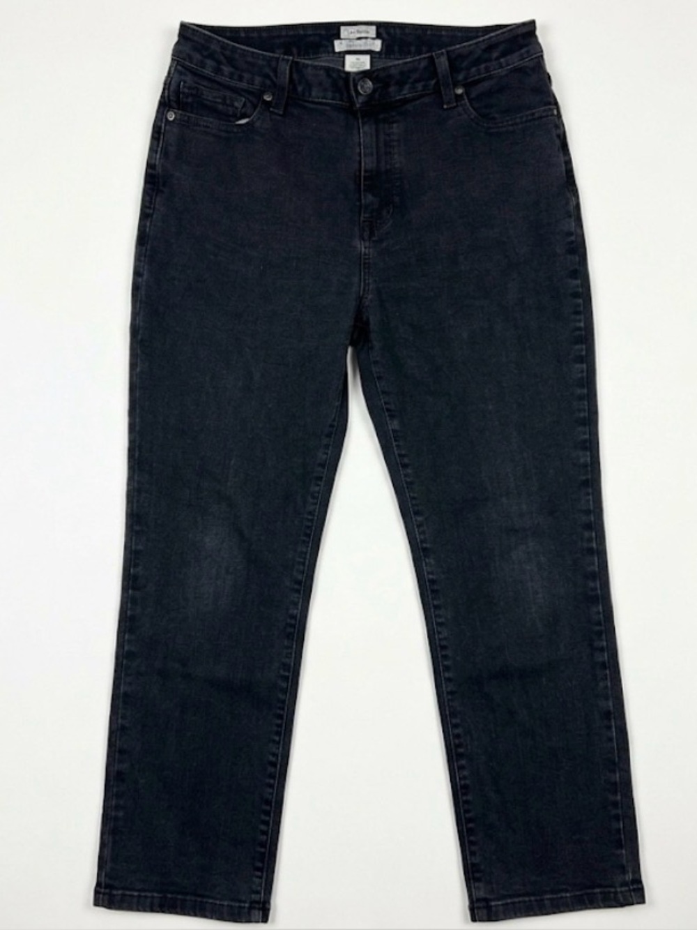 L.L. Bean Black Straight Leg Jeans